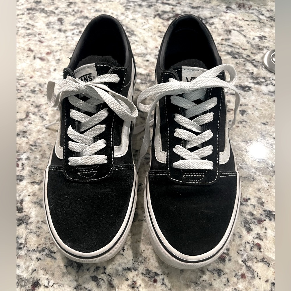 Black and White Old Skool Vans
